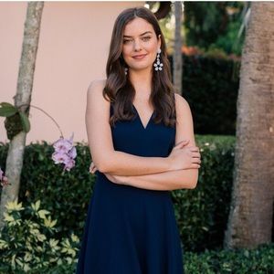 Gal Meets Glam Kendra Navy Dress